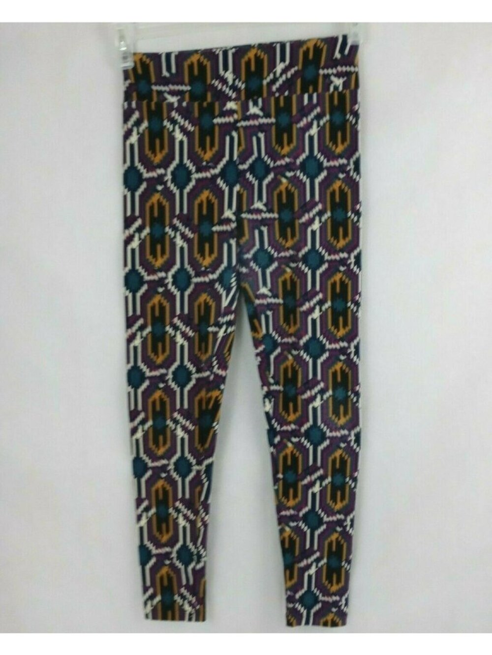 Lularoe One Size Multi-Color Geometric Leggings